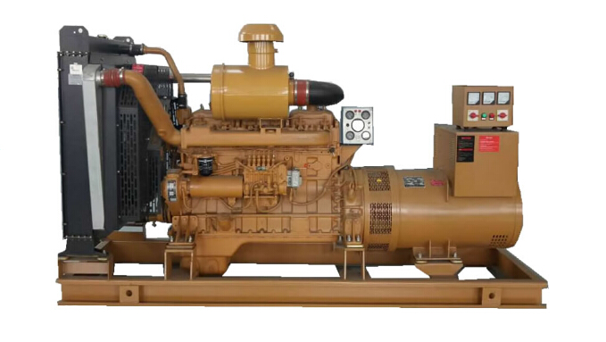 河津上柴250kw大型柴油二手发电机组